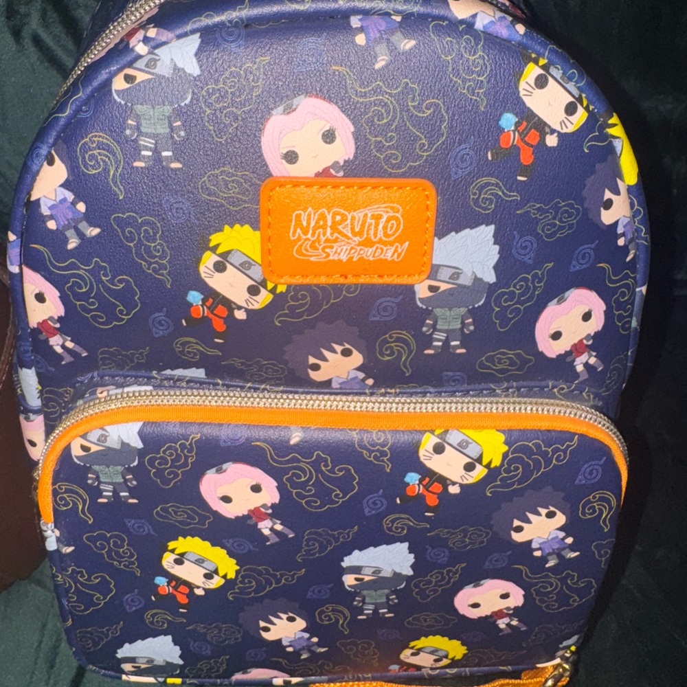 Naruto Shippuden Navy Backpack - Picture 3 of 4